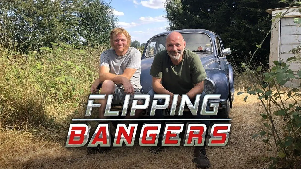 Включи бэнгер. Flipping Bangers. Flipping Bangers 2018. Flipping Bangers Series poster. Flipping Bangers Viasat explore Series poster.